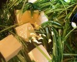 ♡農家直伝♡上品！壬生菜と豆腐煮作り方4写真