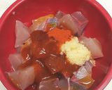 イナダのガリキム和え作り方3写真