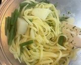 バジルと松の実香るジェノベーゼパスタ！作り方9写真