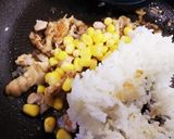焼肉チャーハン作り方3写真