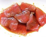 ダイエット まぐろの漬け丼作り方1写真