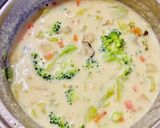 濃厚♡牡蠣の豆乳♡クリームチーズ煮♡作り方17写真