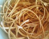 ピリ辛きんぴら作り方1写真