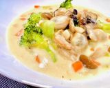 濃厚♡牡蠣の豆乳♡クリームチーズ煮♡作り方19写真