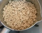 ご飯が進む！醤油ベースのちょい甘鶏そぼろ作り方3写真