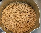 ご飯が進む！醤油ベースのちょい甘鶏そぼろ作り方5写真