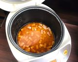 子供も喜ぶ☆数の子とベーコンの炊込みご飯作り方3写真