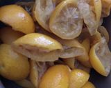 完熟カボスのジャム作り方3写真