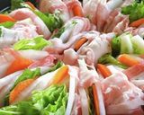 色々野菜のミルフィーユ鍋作り方1写真