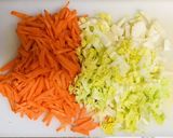 にんじんと白菜の豆腐和えサラダ作り方2写真