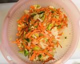 にんじんと白菜の豆腐和えサラダ作り方4写真