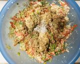 にんじんと白菜の豆腐和えサラダ作り方7写真