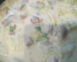 白菜と鶏もも肉のクリーム煮♡コク旨絶品♡作り方4写真