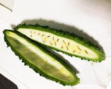 簡単！ゴーヤの甘酢　おつまみに作り方1写真