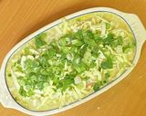 クリーム煮の残りで卵かけご飯のドリア作り方3写真