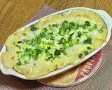 クリーム煮の残りで卵かけご飯のドリア作り方4写真