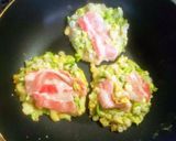 もちもち麦でヘルシーな小さなお好み焼き作り方7写真