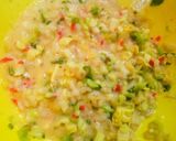 もちもち麦でヘルシーな小さなお好み焼き作り方11写真