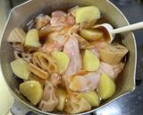 手羽元と根菜のおろしホロホロ煮作り方2写真
