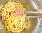 カルボナーラ。作り方5写真