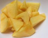 ホムパ華やか 秋フルーツの白和えおつまみ作り方3写真