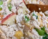 ホムパ華やか 秋フルーツの白和えおつまみ作り方6写真