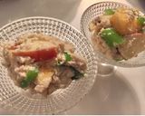 ホムパ華やか 秋フルーツの白和えおつまみ作り方9写真