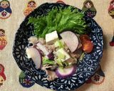 塩漬け蕪(かぶ)と豚バラのニンニク炒め作り方6写真