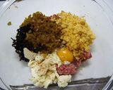 豆腐とひじきの照り焼きハンバーグ作り方2写真