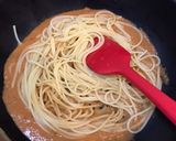 クリーム&牛乳なし!トマトクリームパスタ作り方8写真