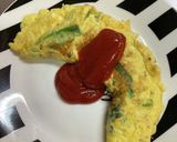 ほうれん草のチーズオムレツ作り方6写真