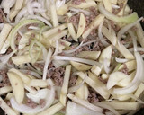 じゃがいもと挽き肉の味噌炒め作り方3写真