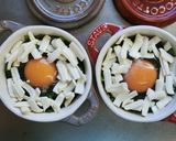 ほうれん草の巣ごもりチーズ焼き♪作り方5写真