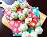 簡単可愛い☆プチシューのクリスマスリース作り方4写真