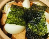 鍋の素●鶏肉＆白菜のかくし海苔キムチ鍋作り方2写真