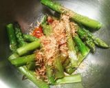 お弁当★簡単5分★アスパラ胡麻おかか和え作り方2写真