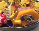 ピーマン肉詰め 鹿と紅葉弁当作り方6写真