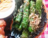 お弁当★簡単5分★アスパラ胡麻おかか和え作り方5写真