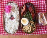 お弁当★和風ローストチキン作り方4写真