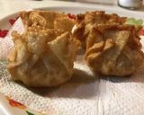 お弁当に一品　余りポテサラで揚げ餃子作り方6写真