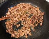 【簡単】味噌豚そぼろ丼　締め！作り方4写真