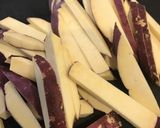 さつまいものホットサラダ作り方1写真