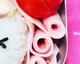 簡単　キャラ弁　かわいい　ユニコーン弁当作り方4写真