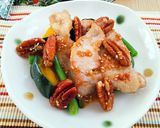 ピーカンナッツと豚肉の黒酢炒め作り方7写真