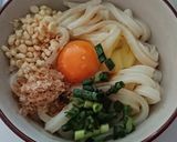釜玉うどん作り方4写真