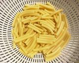 簡単☆手抜き♪マカロニキムチ作り方1写真