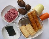 肉みそおでん@倉敷市学校給食作り方1写真