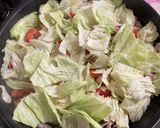 豚こまとキャベツの醤油炒め作り方4写真