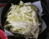 焼売と白菜の簡単蒸し　おろしソースで作り方1写真