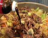 牛肉野菜炒め作り方6写真